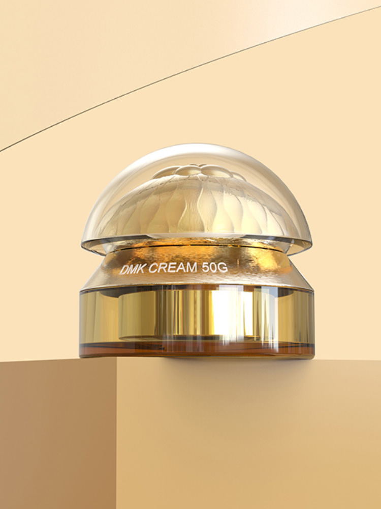 化妆品面霜包装水母与细胞融合之美