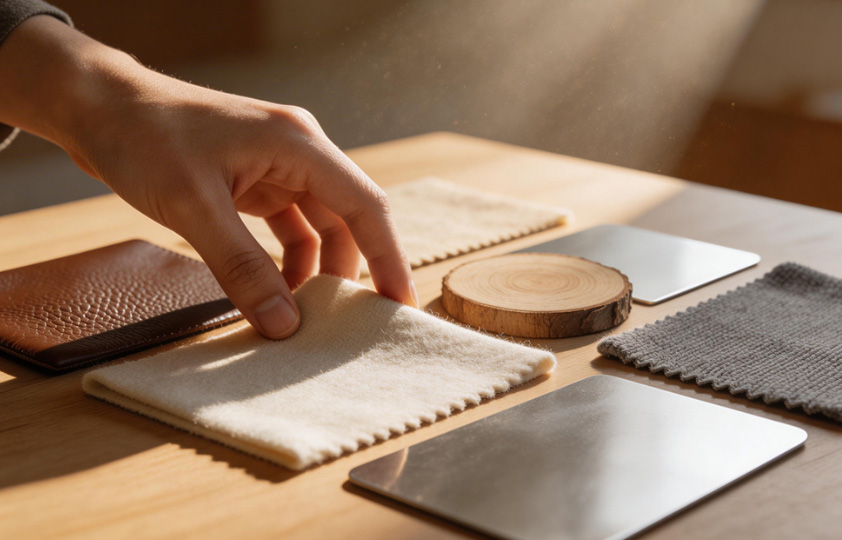 「日常切片」材料图书馆的午后：一次关于“触感”的灵感碰撞